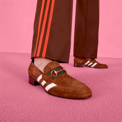 adidas x gucci men's loafer.